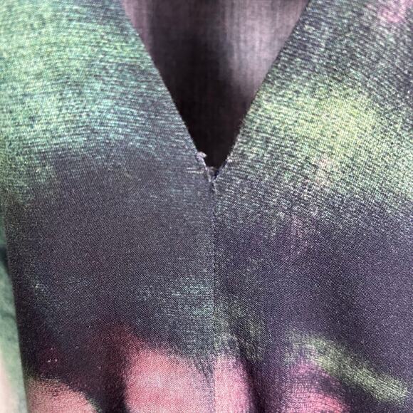 Anthropologie bl^nk London Dress Medium colorful tiered artsy long hippie boho - Picture 11 of 13